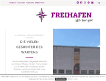 Tablet Screenshot of freihafen.org